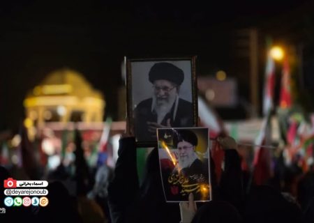 راهپیمایی بزرگ مردم شهرستان دشتستان در خون خواهی امام شهید امت