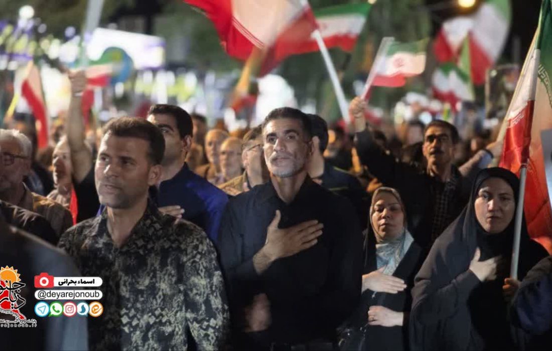 نمایش اقتدار مردم دشتستان در حمایت از آرمان‌های انقلاب
