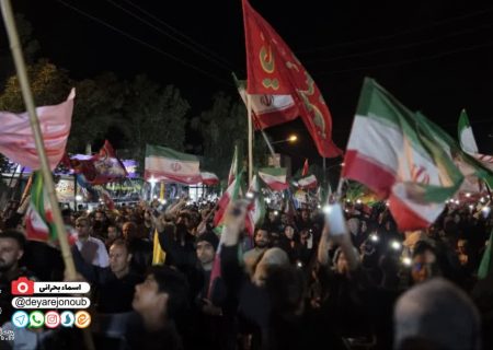 برگزاری راهپیمایی «چهارشنبه‌سوزی آمریکا و اسرائیل» در شهرستان دشتستان