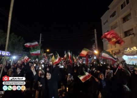 حماسه حضور در دشتستان؛ تجمع بزرگ مردم، نمایش اقتدار و وحدت