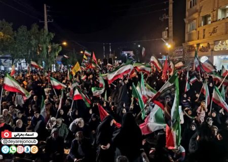 همبستگی مردم برازجان در بیست و ششمین قرار شبانه