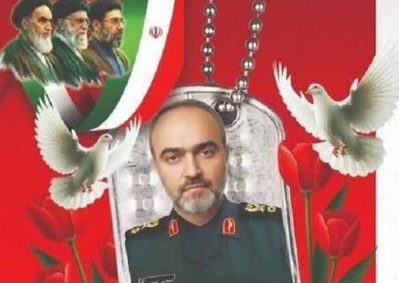 پیکر سردار شهید اسماعیل احمدی در دالکی خاکسپاری می‌شود