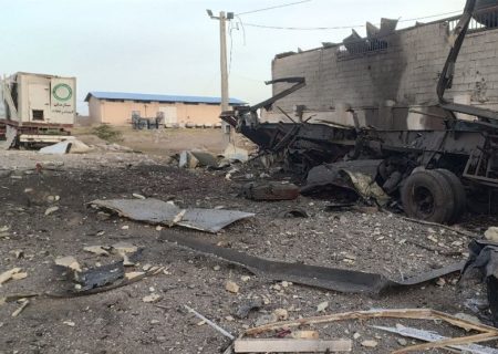 حمله دشمن به انبار امدادی هلال‌احمر در بوشهر