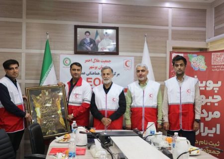 ملی‌پوشان بوشهری فوتبال ساحلی به پویش «جبهه مردمی ایران ما» پیوستند
