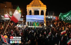 برگزاری باشکوه نمایش اقتدار عظیم «جان‌فدایی برای ایران امام رضائی» در برازجان
