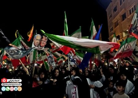 شکوه همبستگی در برازجان؛ وداع با شهید رضایی در سی و پنجمین شب