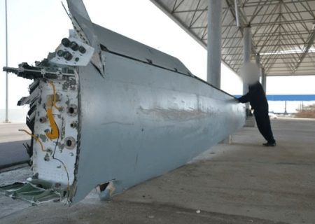 صید پهپاد آمریکایی از خلیج‌فارس