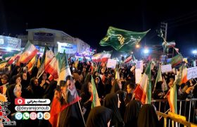 تداوم حماسه ۸۸ شب پایداری در برازجان