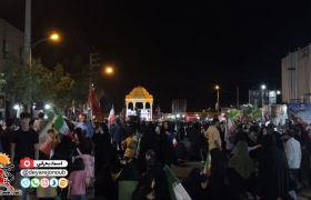 هشتاد و یکمین اجتماع شبانه برازجانی ها در سالگرد شهید رئیسی