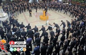 آیین عزاداری شب ششم محرم در مسجد دلگشا برازجان برگزار شد