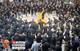 برگزاری آیین عزاداری شب عاشورا در مسجد دلگشای برازجان