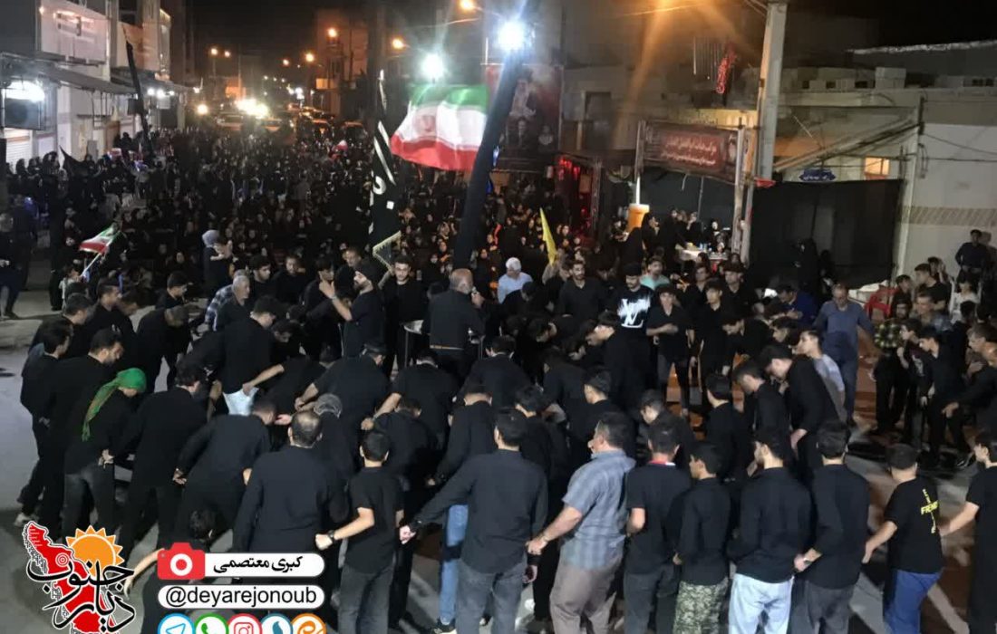برگزاری مراسم عزاداری شب تاسوعای حسینی در دالکی