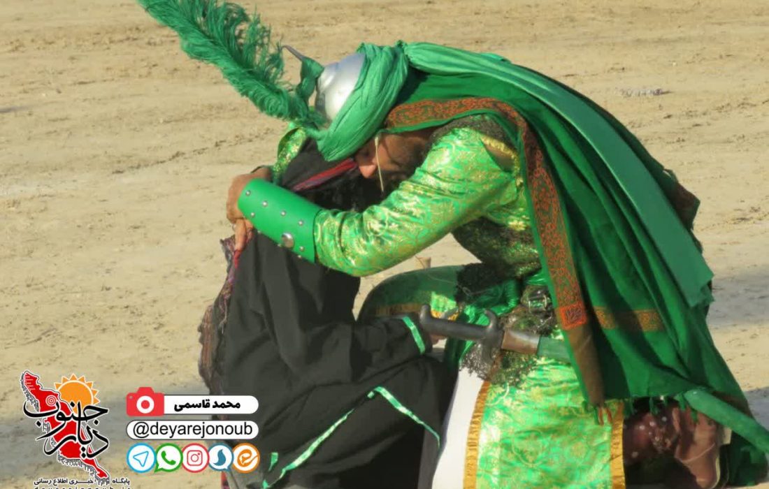 برگزاری مجلس تعزیه شهادت حضرت علی‌اکبر (ع) در برازجان