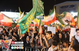 برگزاری اجتماع مردمی برازجان در شب عید غدیر