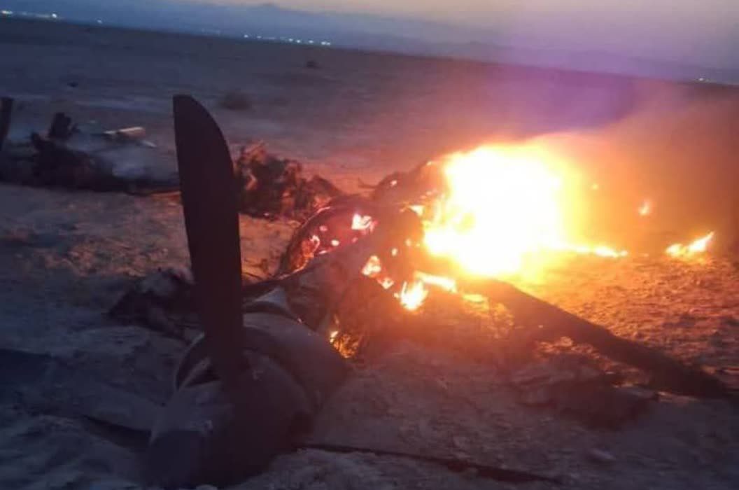 انهدام یک فروند MQ9 در آسمان خورموج