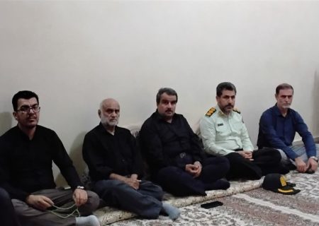 دیدار با خانواده شهید اقتدار «حمیدرضا دهقانی» در دشتستان