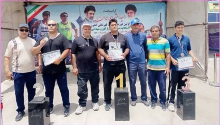 جوان گناوهای قهرمان پارادوومیدانی کشور شد؛ کسب سهمیه آسیایی