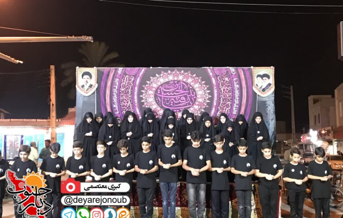 مراسم عزاداری شهادت حضرت رقیه (س) در شهر دالکی برگزار شد