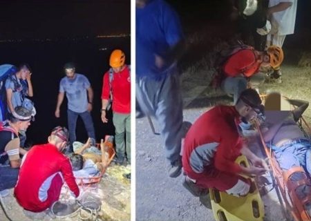 سقوط پاراگلایدر در ارتفاعات دشتستان
