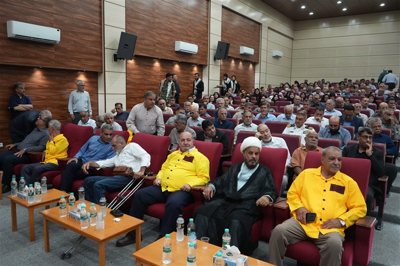 تجلیل از آزادگان سرافراز دوران دفاع مقدس استان بوشهر