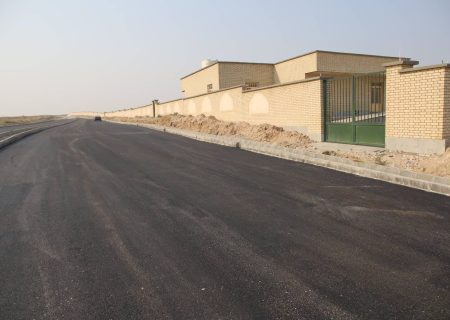 پروژه احداث مسیر وردی به آرامستان شهر جدید عالیشهر تکمیل شد