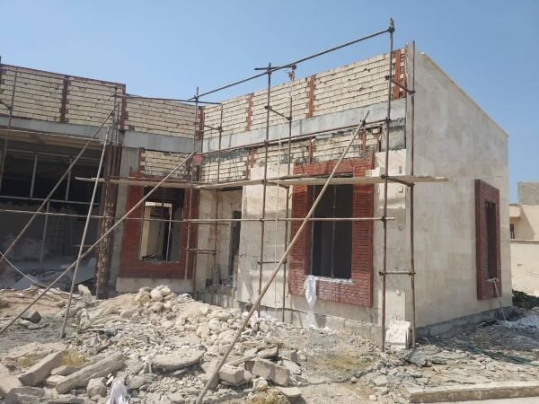 تکمیل کتابخانه عمومی دیر ۹۵ درصد پیشرفت دارد