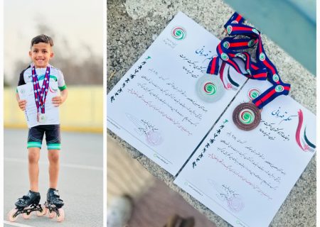 دشتستان روی سکوی اسکیت کشور؛ حسین مجاهد دو مدال گرفت