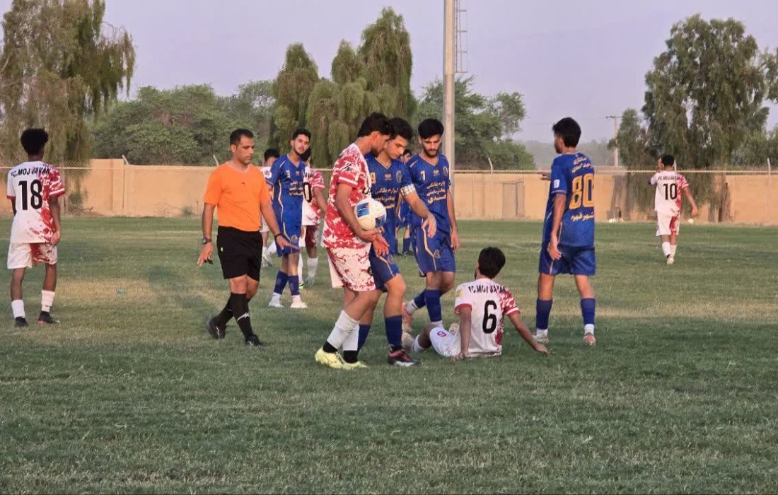  برد شیرین موج جوان آب‌پخش در هفته چهارم لیگ برتر جوانان استان