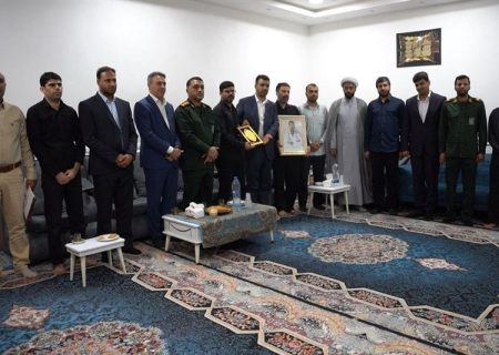 تجلیل از خانواده شهدای «جنگ رمضان» در جنوب استان بوشهر
