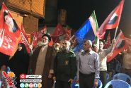 تجمع بزرگ مردم دالکی علیه تجاوز رژیم صهیونیستی و آمریکا