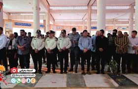 تجدید میثاق با شهدا در دشتستان به مناسبت هفته دفاع مقدس