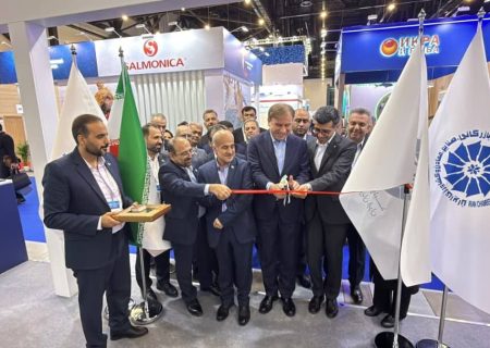 پاویون جمهوری اسلامی ایران در نمایشگاه آبزیان سن‌پترزبورگ افتتاح شد