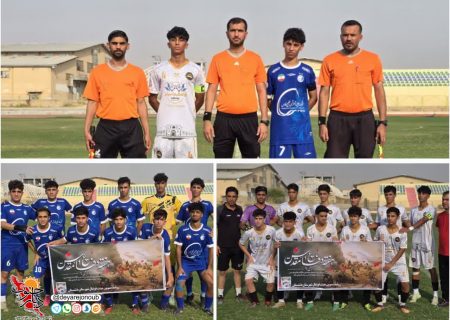 پیروزی قاطع کیهان گستر دشتستان در هفته هفتم لیگ برتر فوتبال نوجوانان استان بوشهر