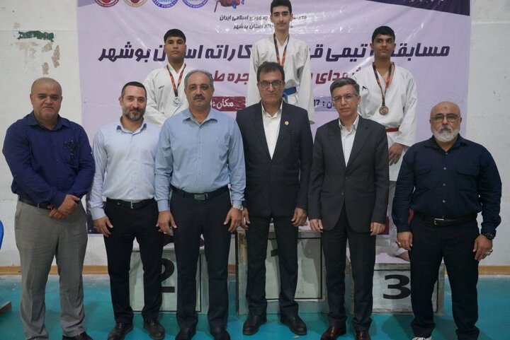 تیم های برتر کاراته استان بوشهر مشخص شدند