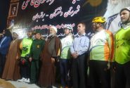 دوچرخه‌ سواران برازجانی به مقصد میناب بدرقه شدند