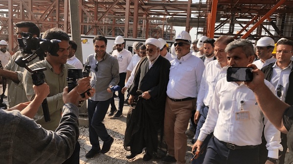 بازدید سرپرست وزارت نفت از پالایشگاه‌های آسیب‌دیده عسلویه
